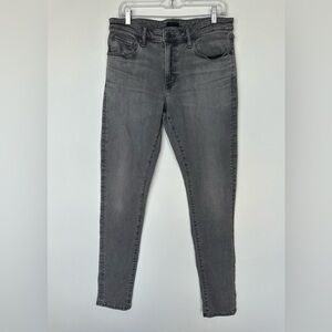 Uniqlo mens Charcoal Skinny Jeans